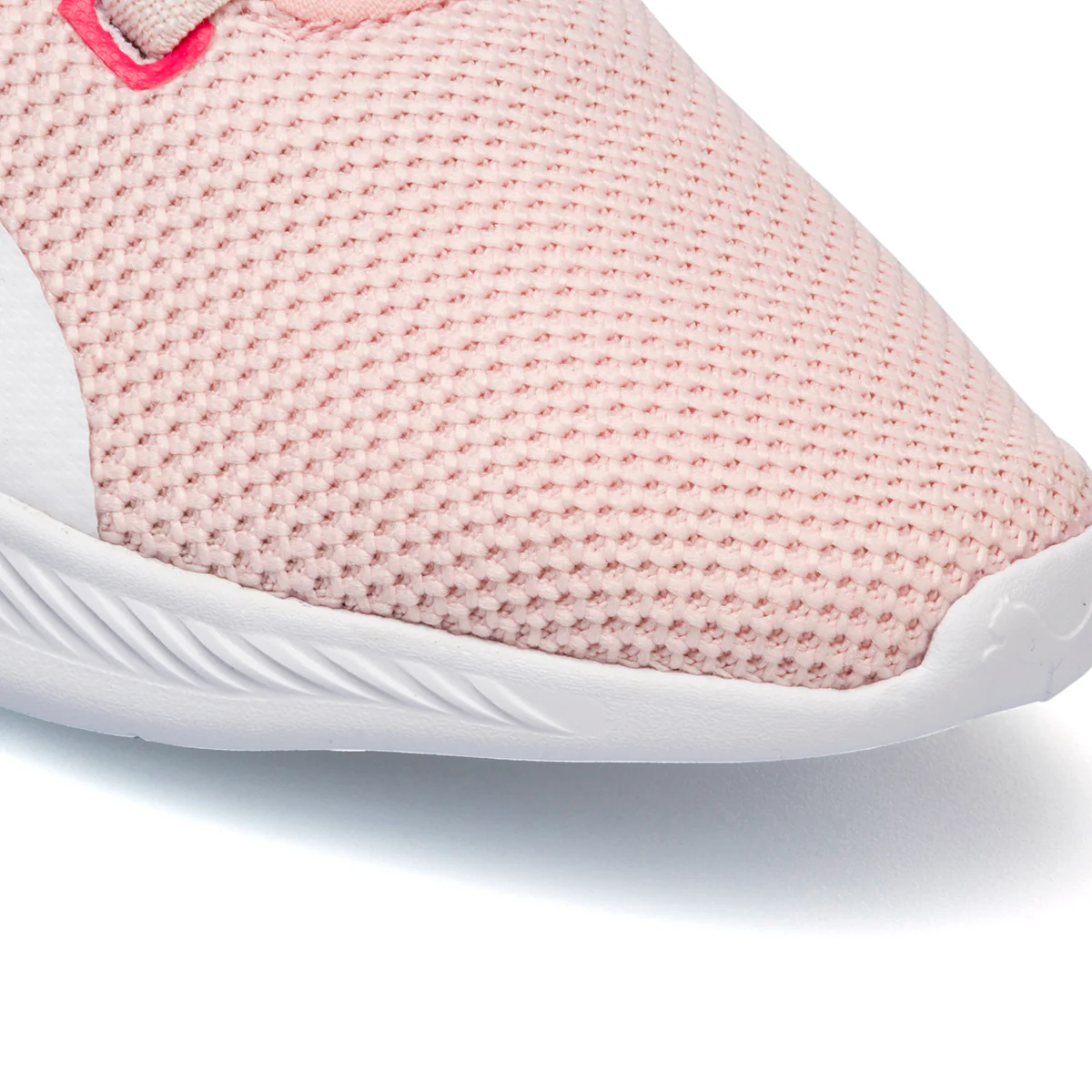 Scarpe sportive rosa da bambina con striscia laterale Puma Flyer Runner V PS - Image 5