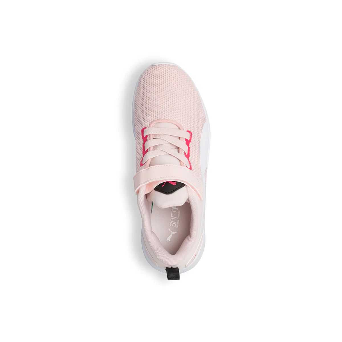 Scarpe sportive rosa da bambina con striscia laterale Puma Flyer Runner V PS - Image 8