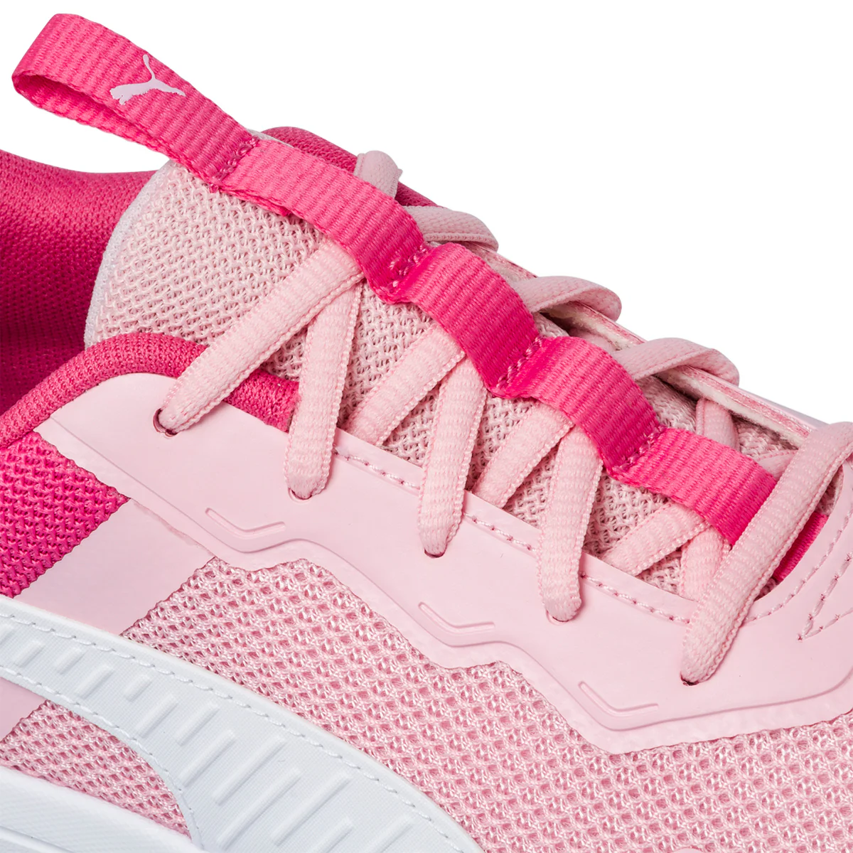 Scarpe sportive rosa da ragazza Puma Evolve Run Mesh Jr - Image 6