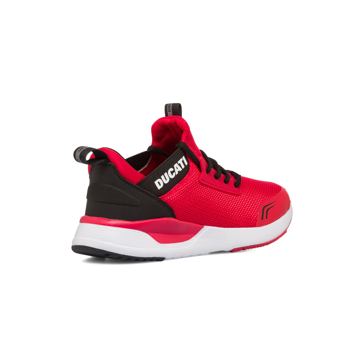 Scarpe sportive rosse da ragazzo con logo laterale Ducati Foresto K - Image 5