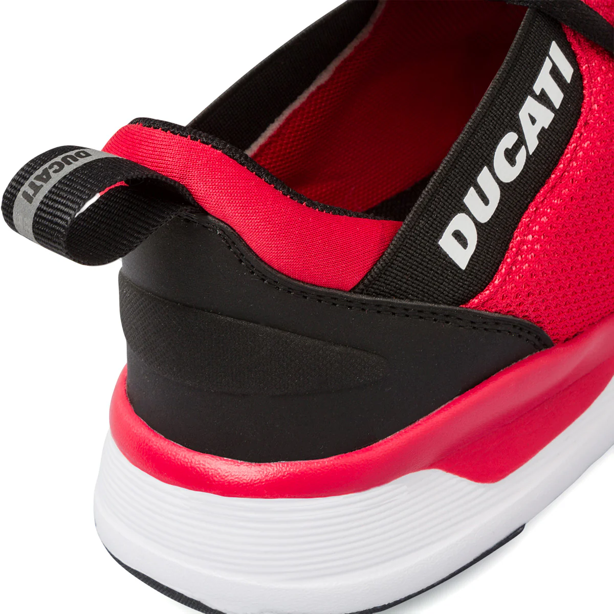 Scarpe sportive rosse da ragazzo con logo laterale Ducati Foresto K - Image 9