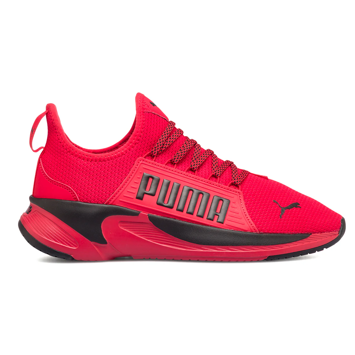 Scarpe sportive rosse da uomo con logo laterale Puma Softride Premier