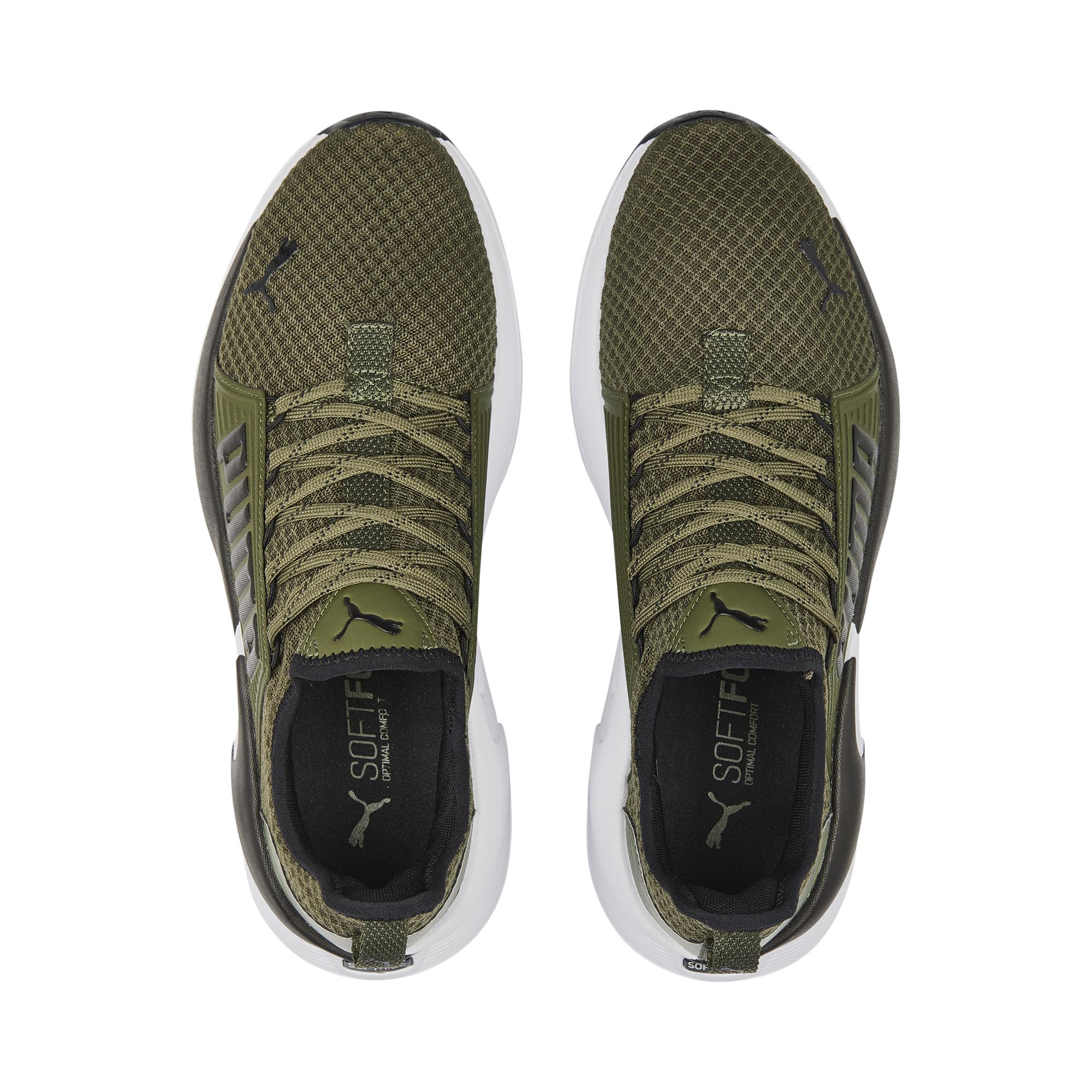 Scarpe sportive verdi da uomo con logo laterale Puma Softride Premier - Image 7