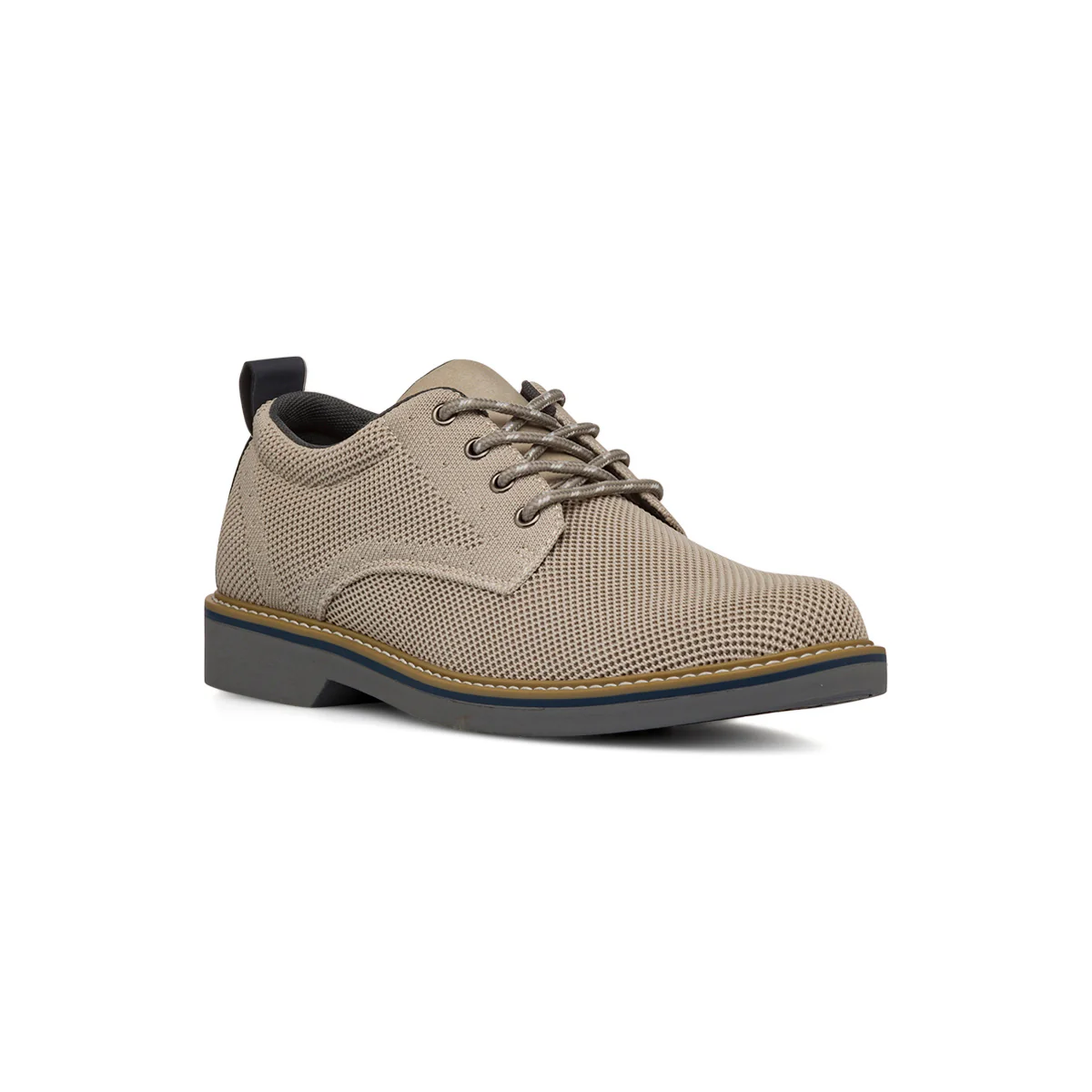 Scarpe stringate da uomo grigie in tessuto mesh con allacciatura derby Riflessi Urbani - Image 2
