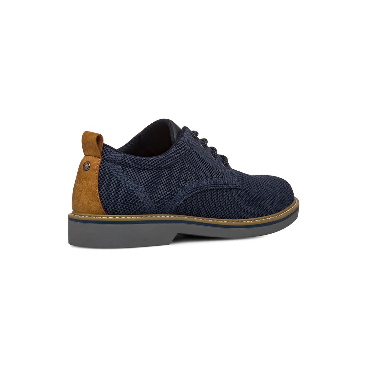 Scarpe stringate da uomo in tessuto blu mesh con allacciatura derby Riflessi Urbani - Image 6