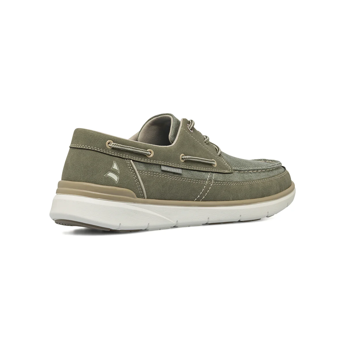Scarpe stringate da Uomo Khaki effetto scamosciato Navigare - Image 3