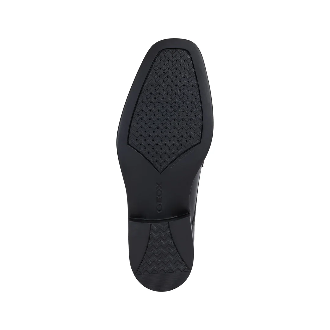 Scarpe stringate Nere da Uomo con suola traspirante Geox - Image 9