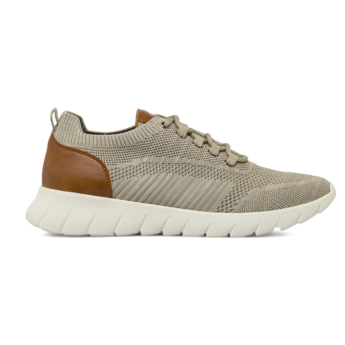 Scarpe stringate Taupe da Uomo in tessuto tecnico Riflessi Urbani