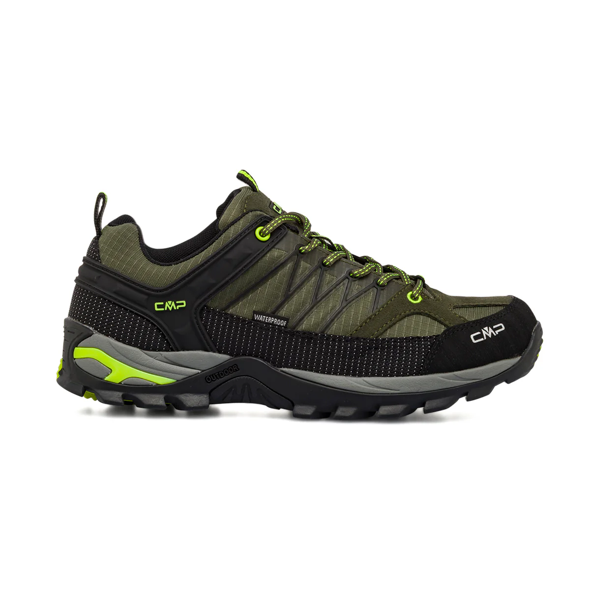 Scarpe Trekking da Uomo Verdi con Suola Grip CMP Rigel Low