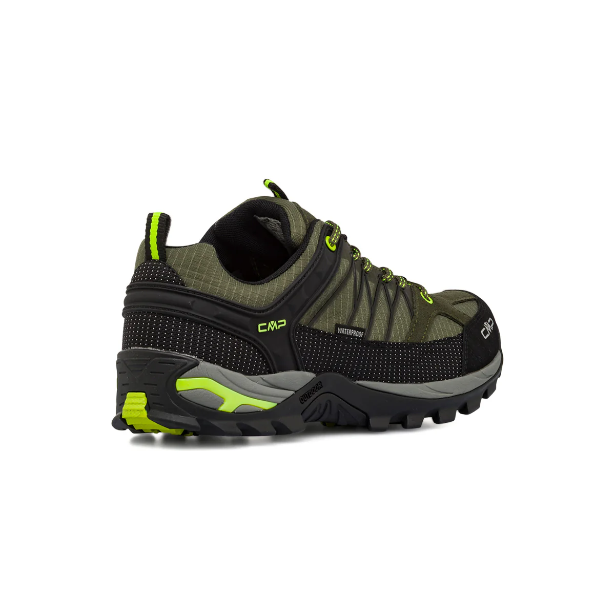Scarpe Trekking da Uomo Verdi con Suola Grip CMP Rigel Low - Image 3