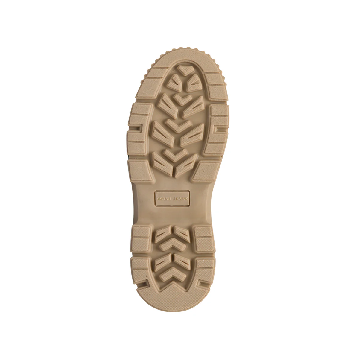Scarponcini beige da bambina con glitter e suola chunky Swish Jeans - Image 5