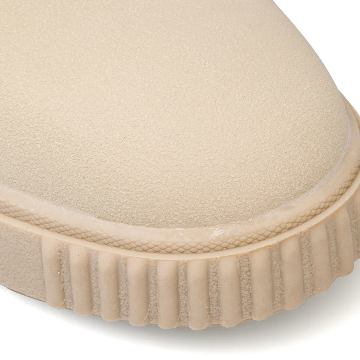 Scarponcini beige da bambina con glitter e suola chunky Swish Jeans - Image 6