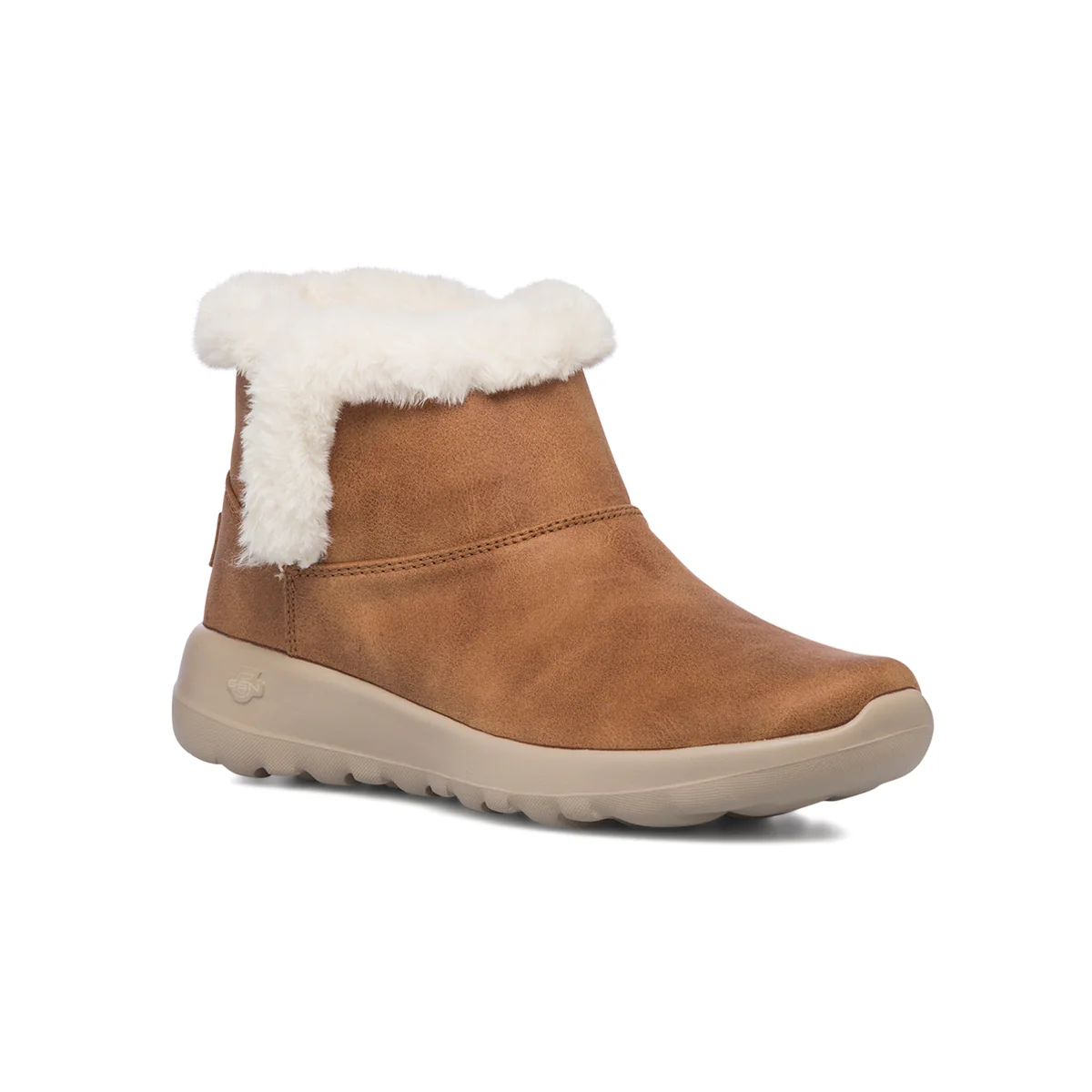 Scarponcini beige da donna Skechers On The Go Joy Endeavor - Image 2