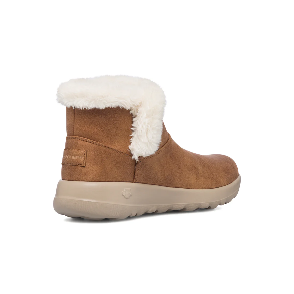 Scarponcini beige da donna Skechers On The Go Joy Endeavor - Image 3