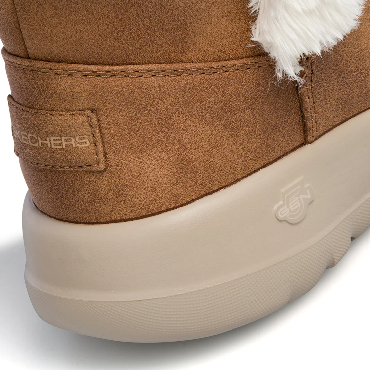 Scarponcini beige da donna Skechers On The Go Joy Endeavor - Image 7