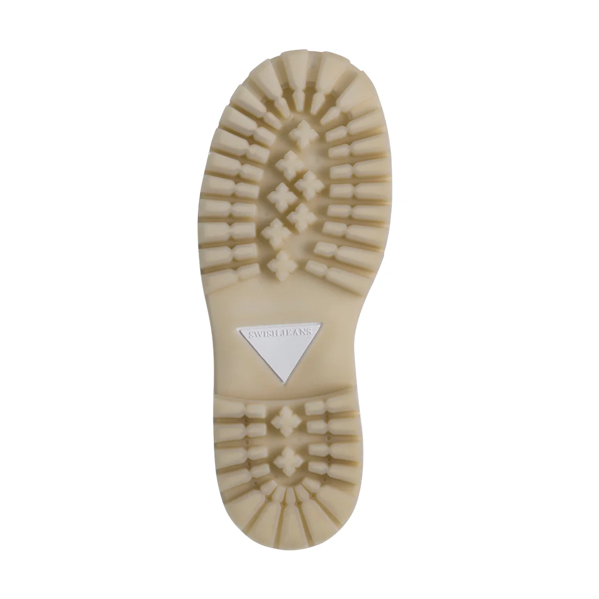 Scarponcini bianchi da donna con glitter sul colletto Swish Jeans - Image 4