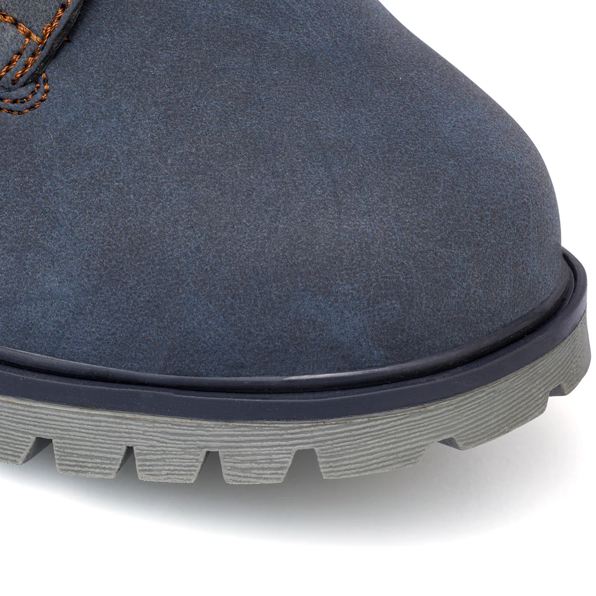 Scarponcini blu da bambino con doppio velcro Birilli&Monelli - Image 6