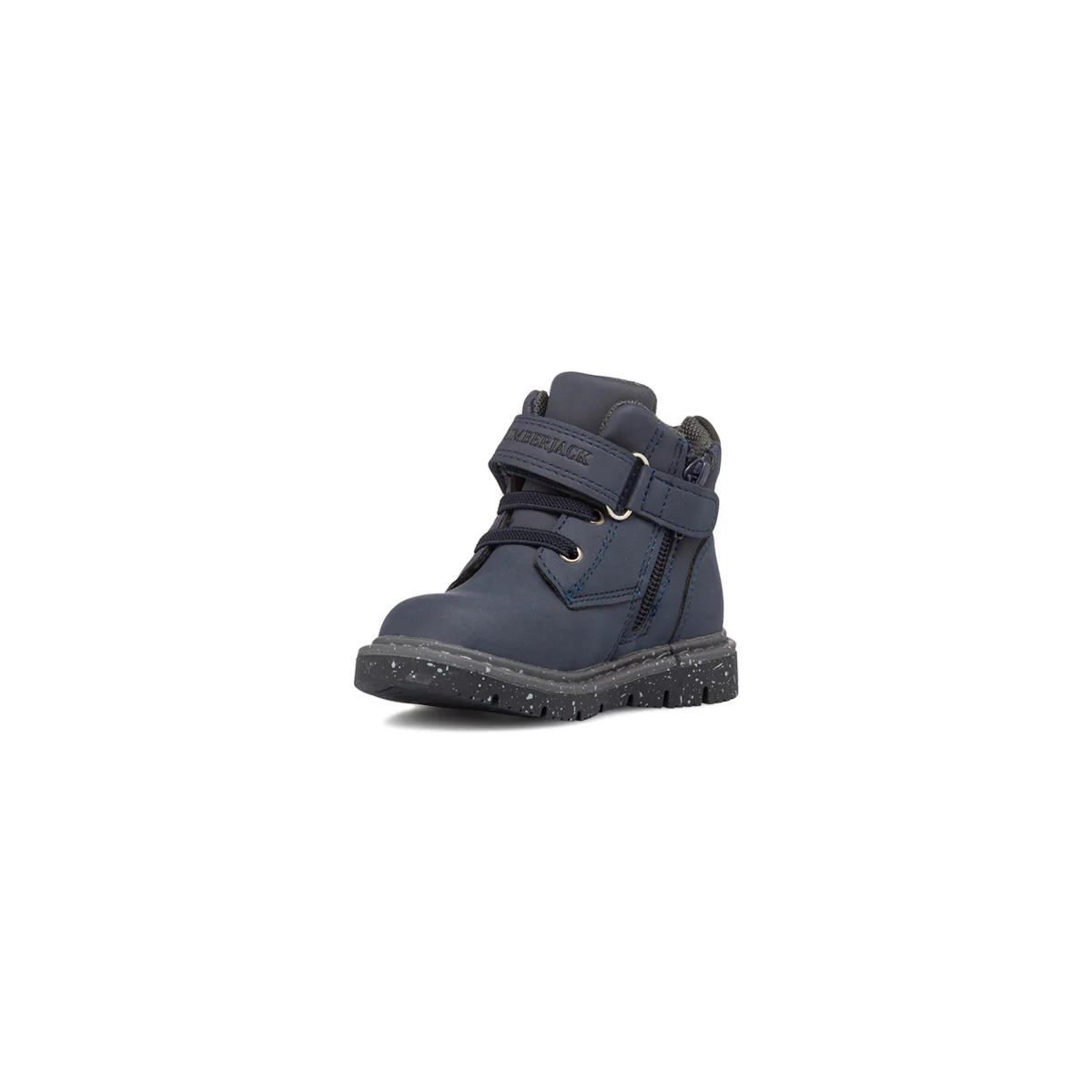 Scarponcini blu da bambino con velcro e lacci Lumberjack Gohan - Image 4
