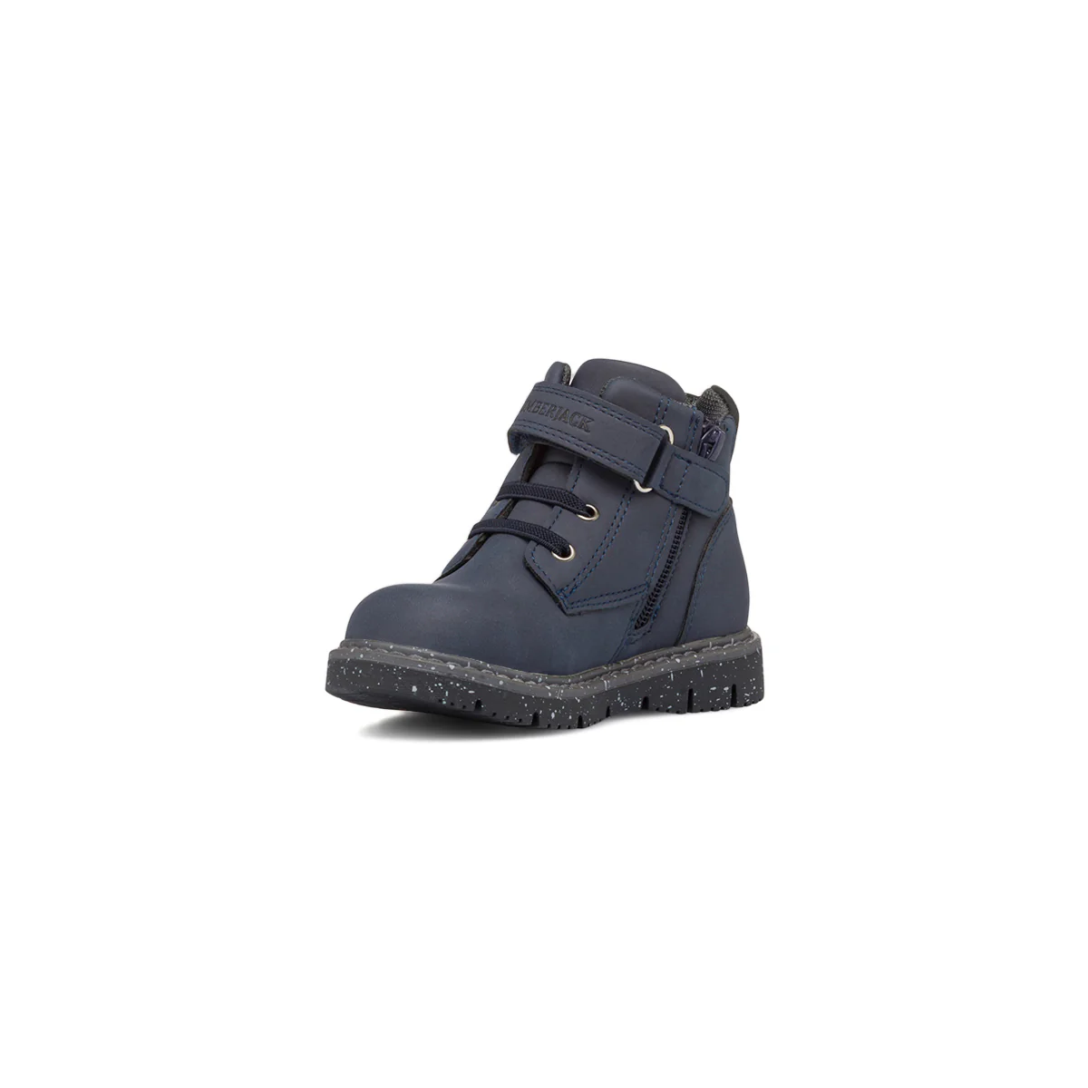 Scarponcini blu da bambino con velcro e lacci Lumberjack Gohan - Image 4