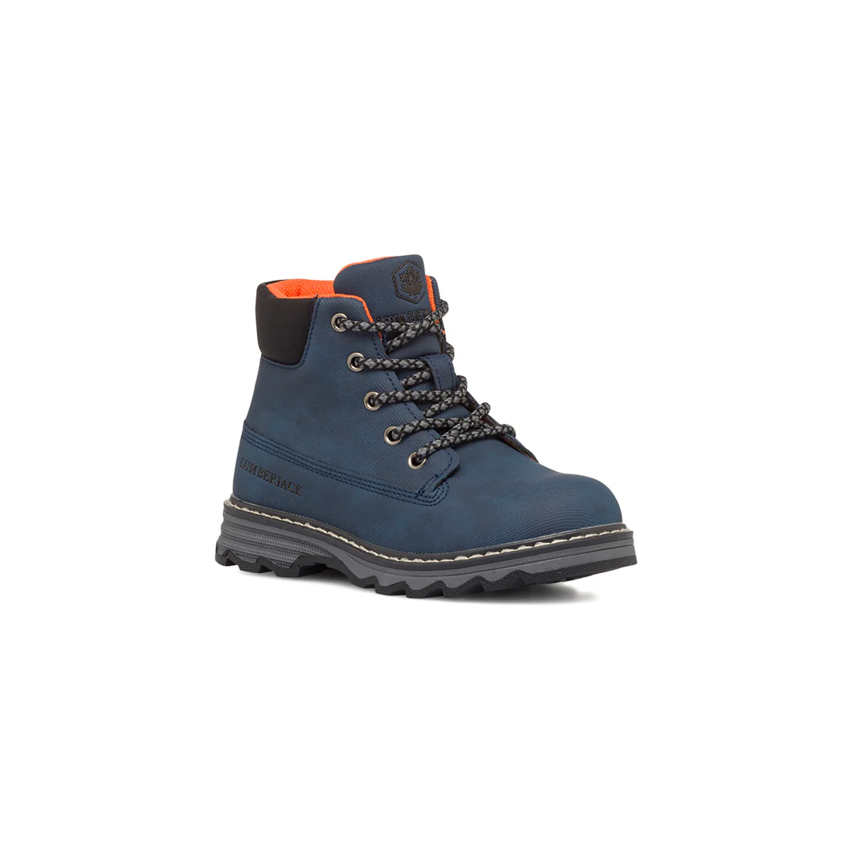 Scarponcini blu da bambino con zip laterale Lumberjack Lilo - Image 3
