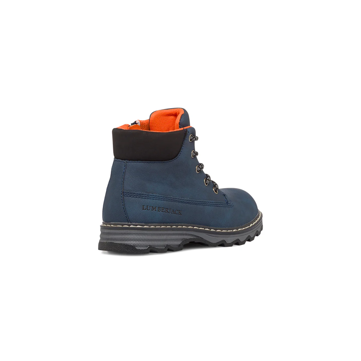 Scarponcini blu da bambino con zip laterale Lumberjack Lilo - Image 5
