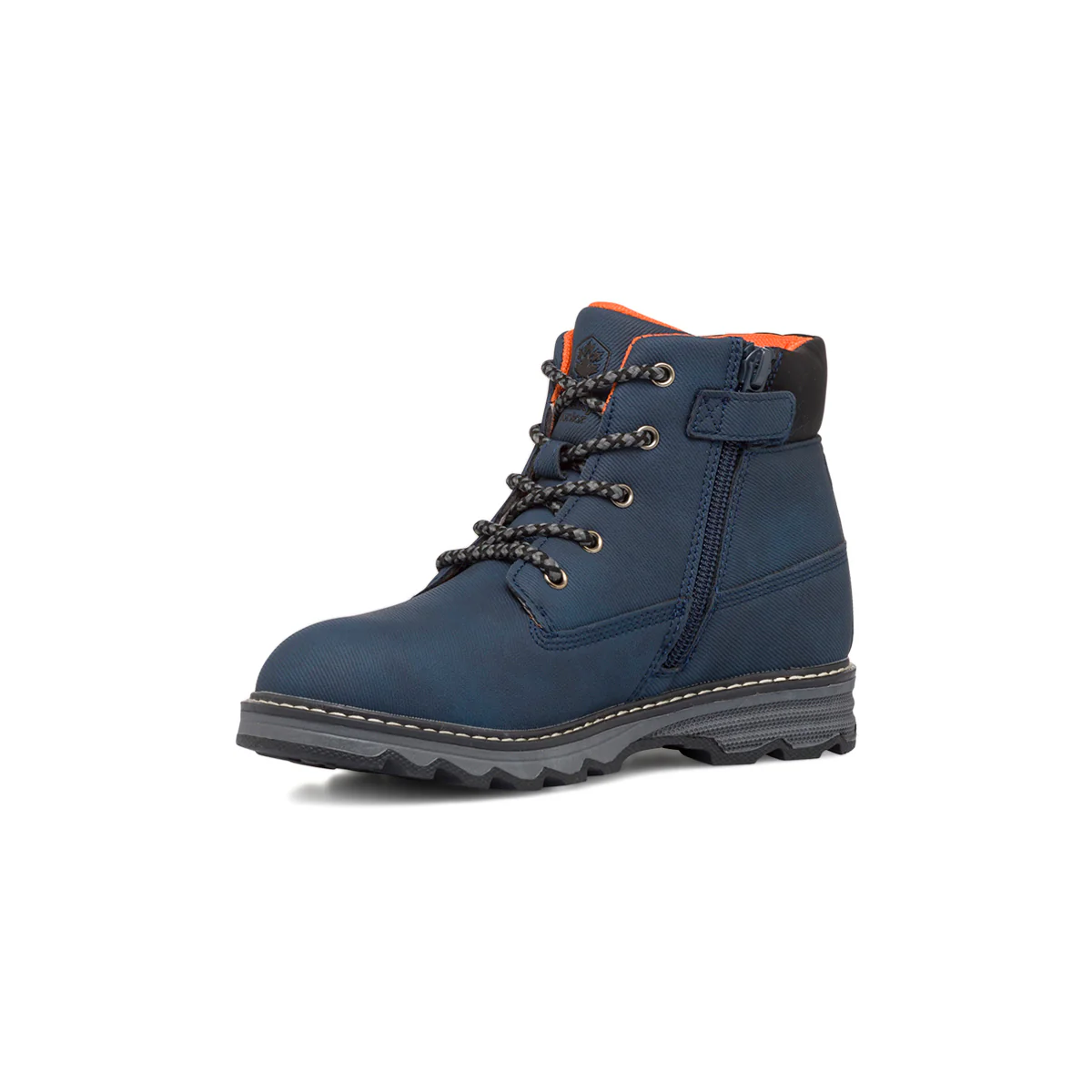Scarponcini blu da bambino con zip laterale Lumberjack Lilo - Image 7