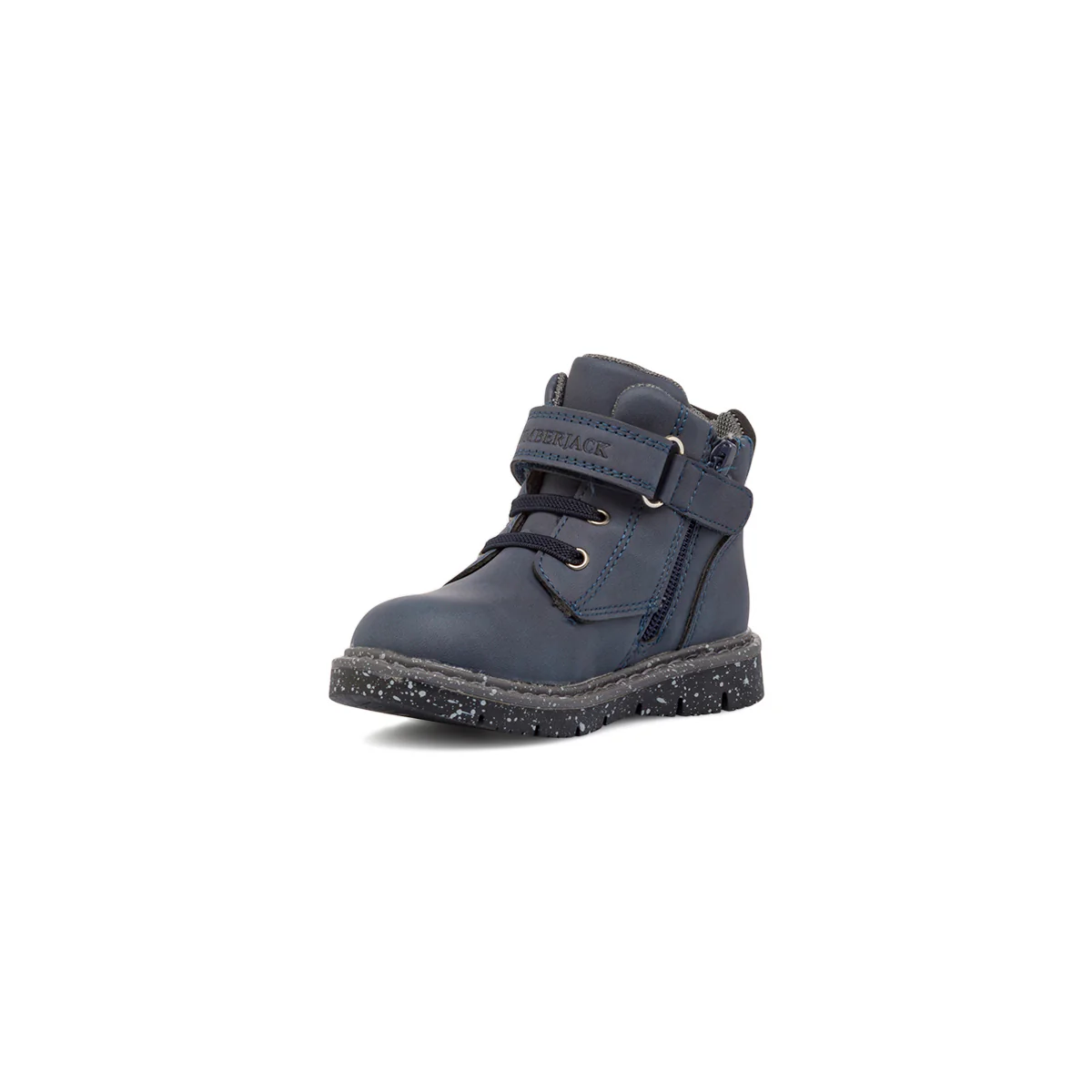 Scarponcini blu primi passi bambino Lumberjack - Image 4