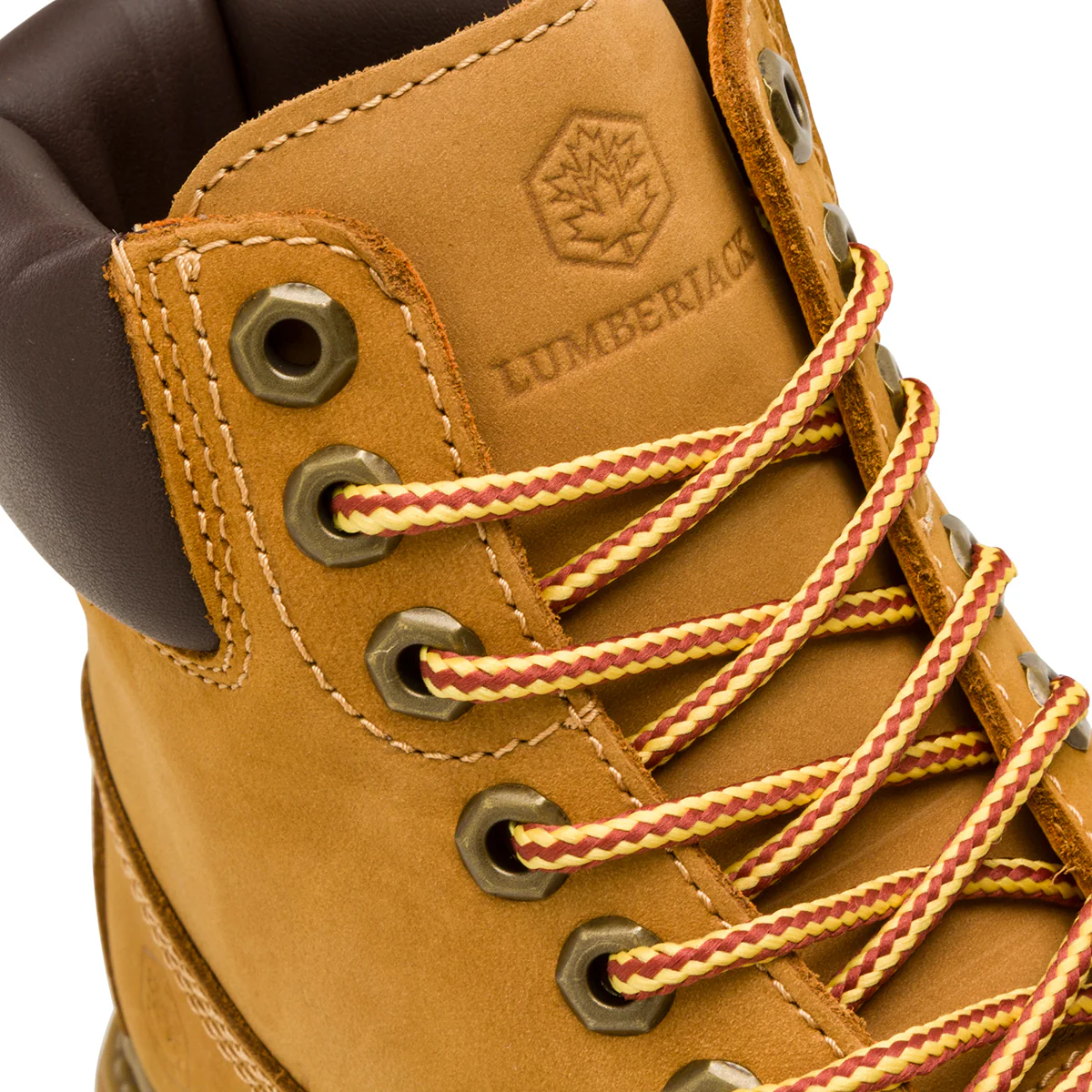 Scarponcini da donna ocra con logo Lumberjack River - Image 4