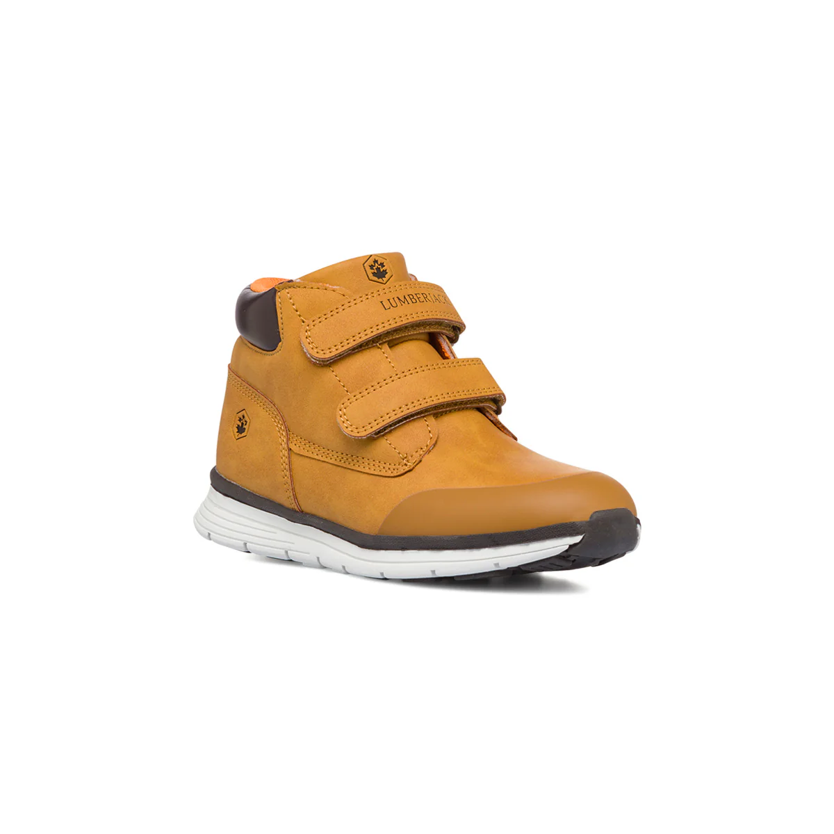 Scarponcini giallo ocra da bambino con doppio velcro Lumberjack Alvis - Image 2
