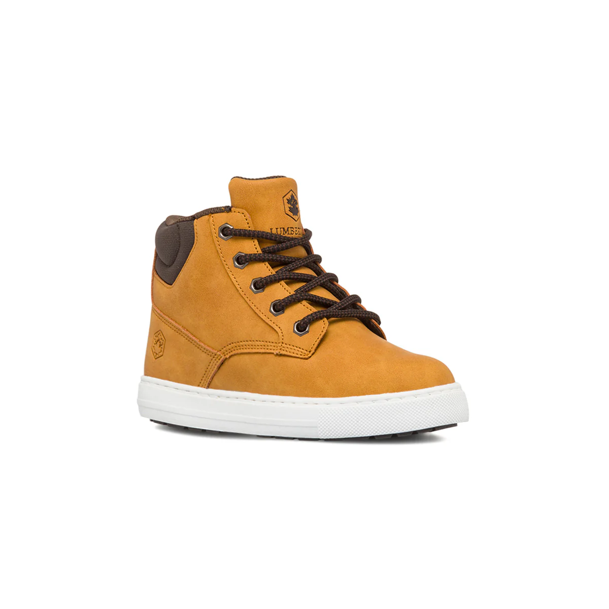 Scarponcini giallo ocra da bambino con zip laterale Lumberjack King - Image 3
