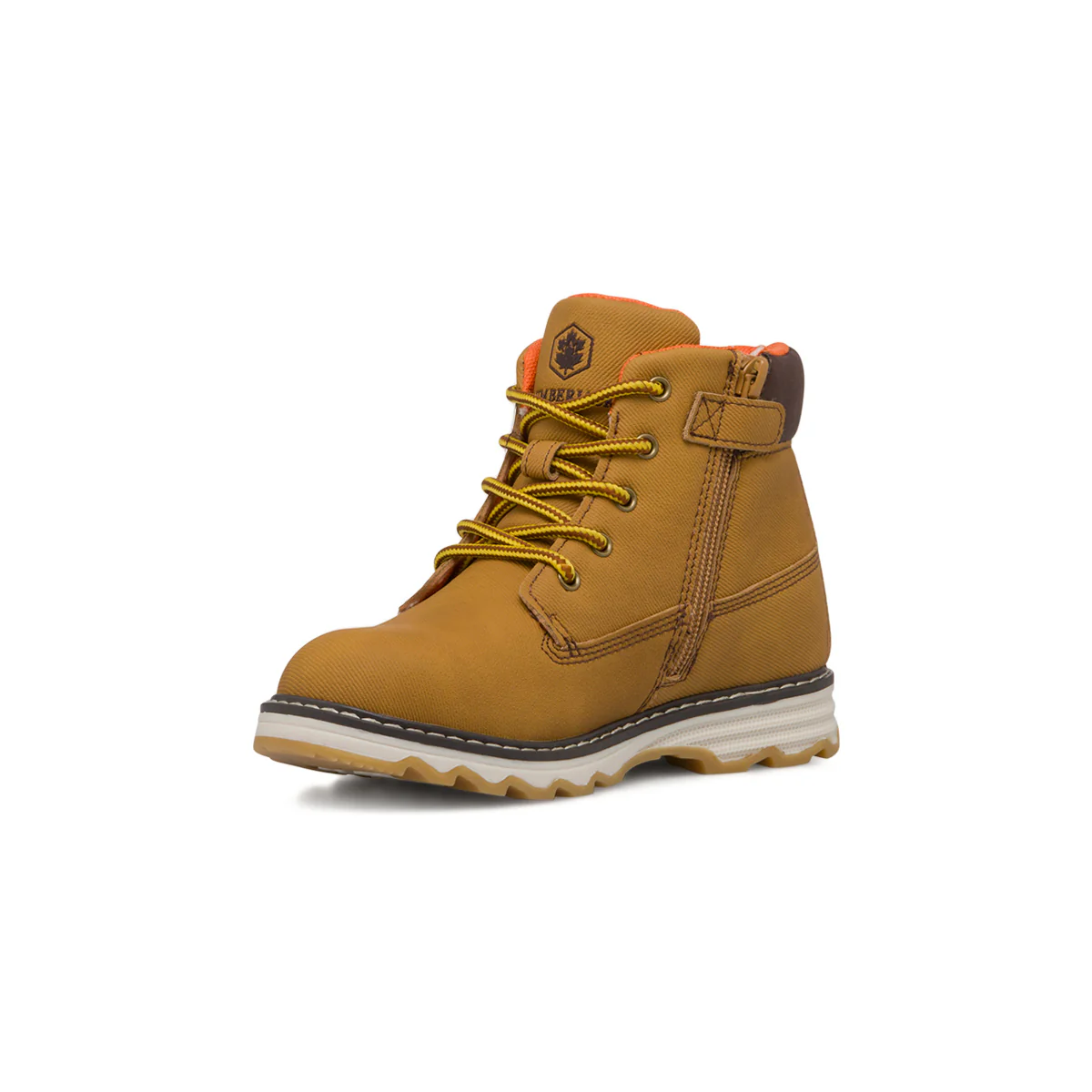 Scarponcini giallo ocra da bambino con zip laterale Lumberjack Lilo - Image 2
