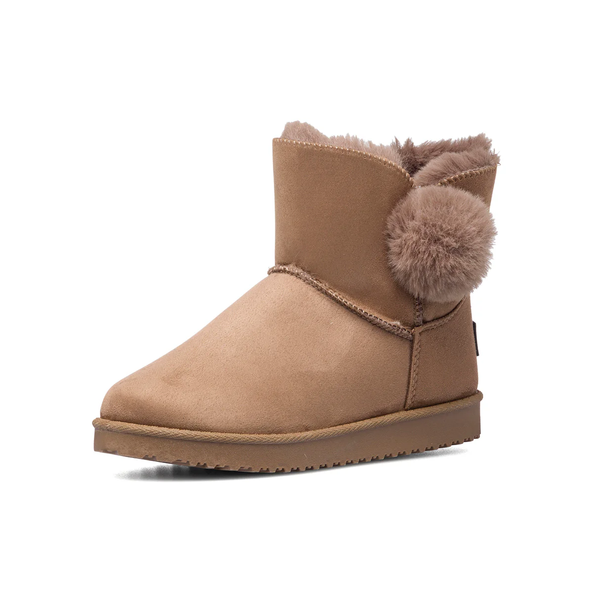 Scarponcini khaki con colletto imbottito Swish Jeans - Image 2