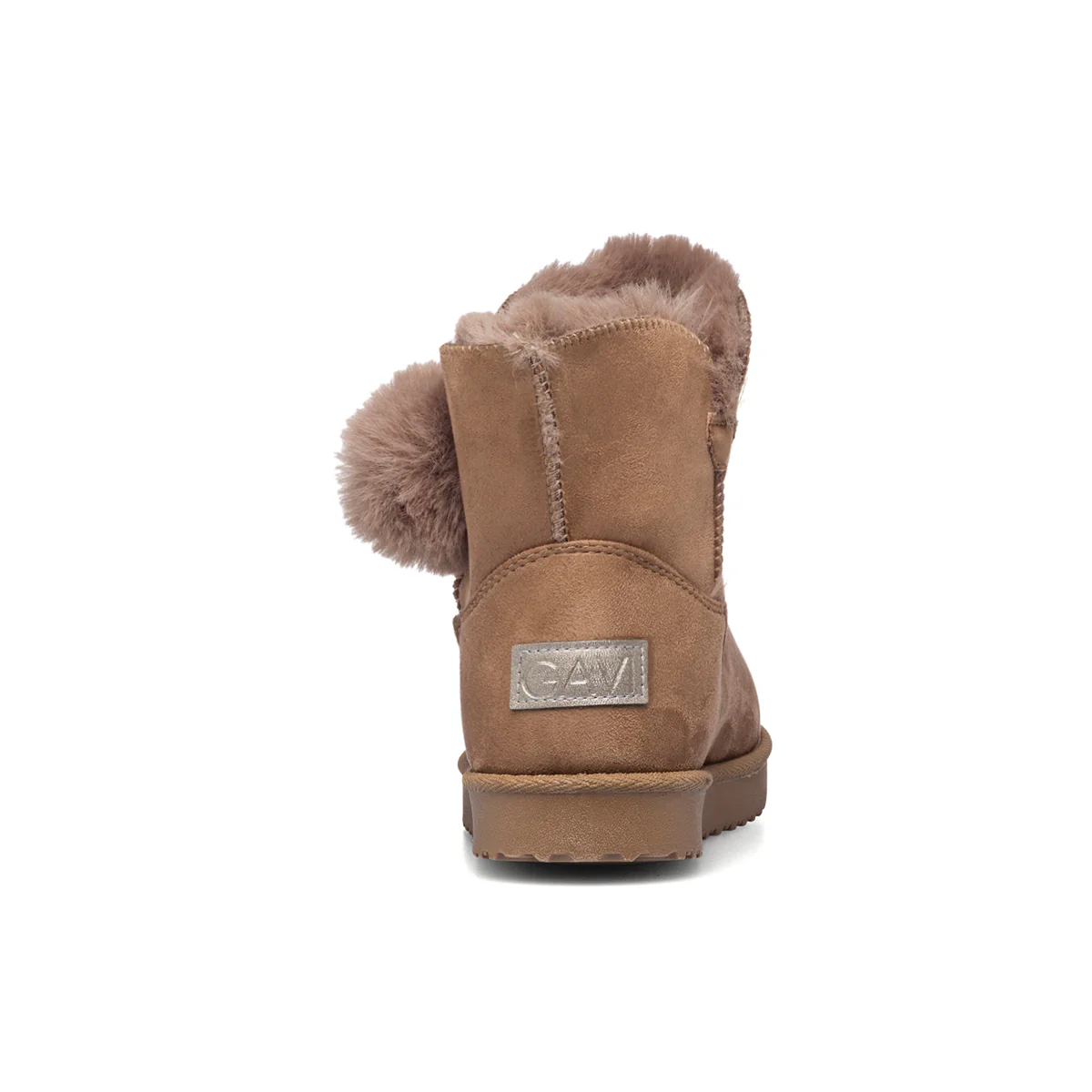 Scarponcini khaki con colletto imbottito Swish Jeans - Image 4