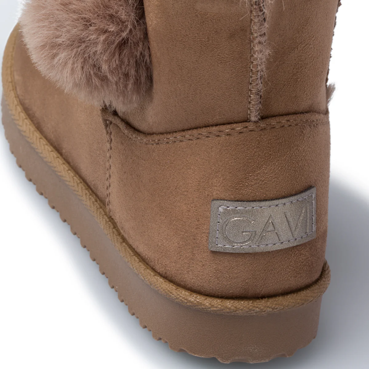 Scarponcini khaki con colletto imbottito Swish Jeans - Image 8