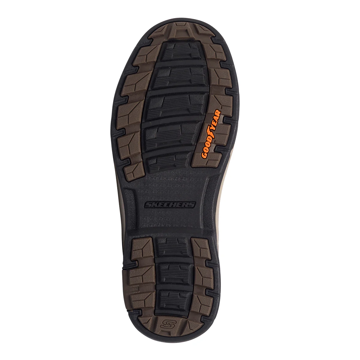 Scarponcini marroni da uomo con sottopiede Memory Foam Skechers Relaxed Fit: Segment 2.0 - Image 4