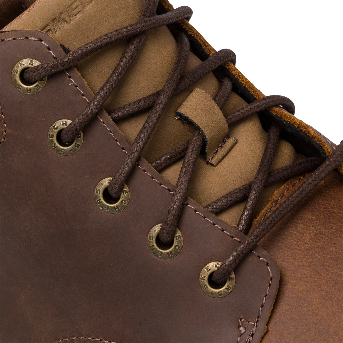 Scarponcini marroni da uomo con sottopiede Memory Foam Skechers Relaxed Fit: Segment 2.0 - Image 5