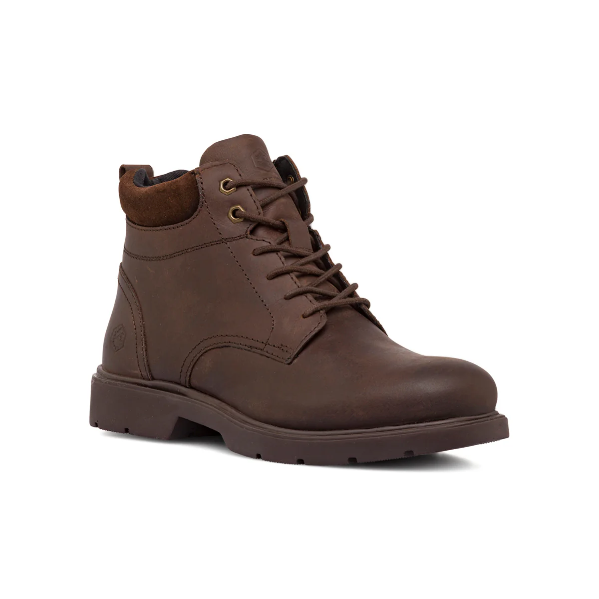Scarponcini marroni in pelle da uomo Lumberjack - Image 2