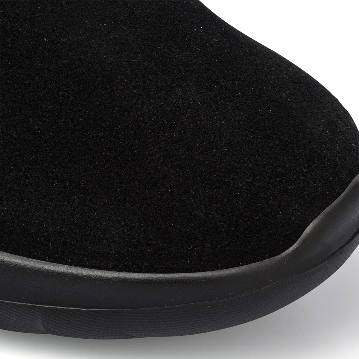 Scarponcini neri in pelle scamosciata con colletto imbottito Skechers On The Go Joy Lush - Image 9