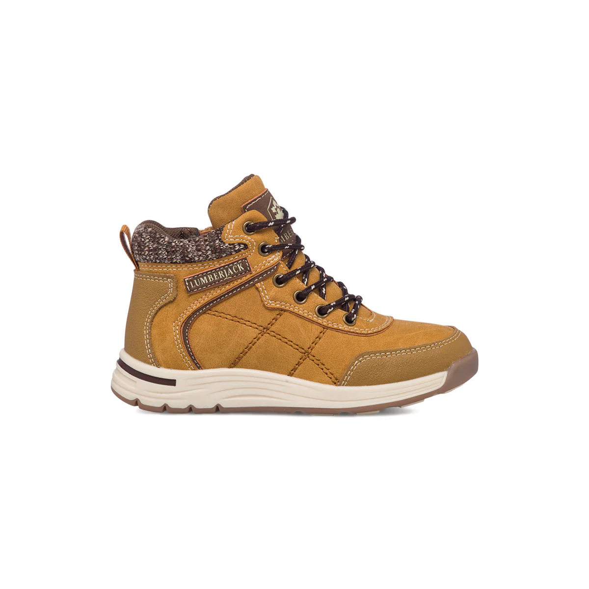 Scarponcini ocra da bambino Lumberjack Colby