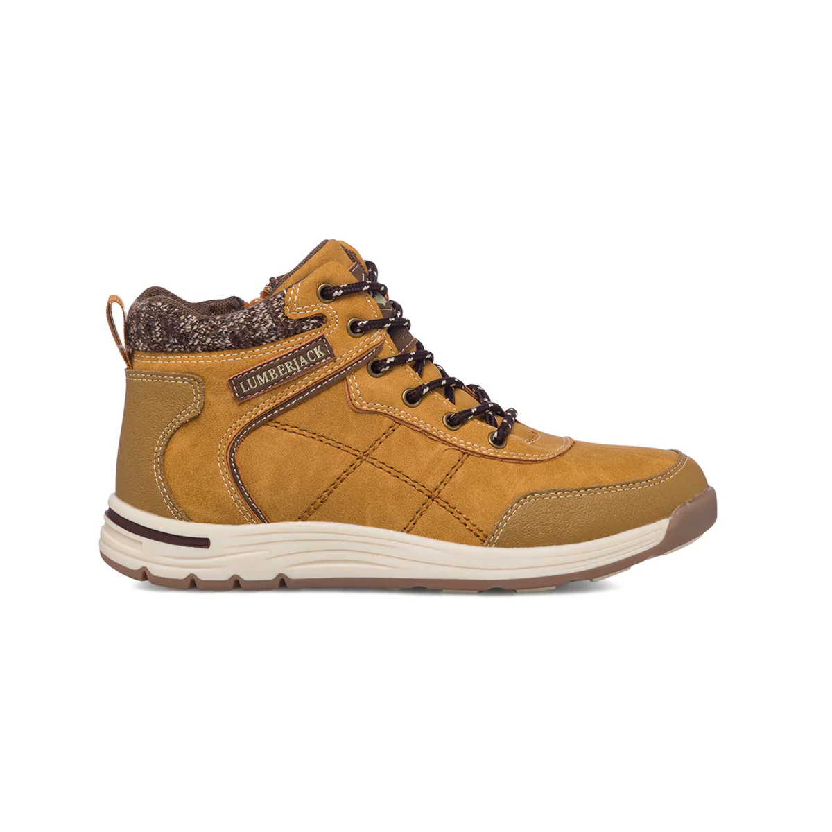 Scarponcini ocra da bambino Lumberjack Colby