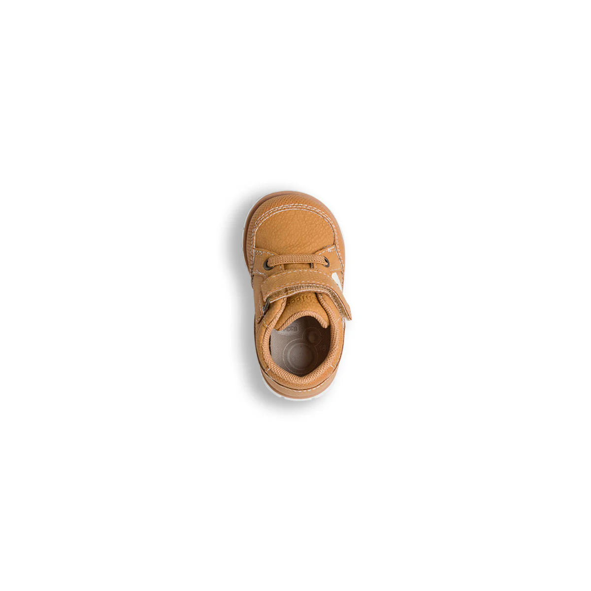 Scarponcini ocra primi passi bambino con logo Chicco - Image 6