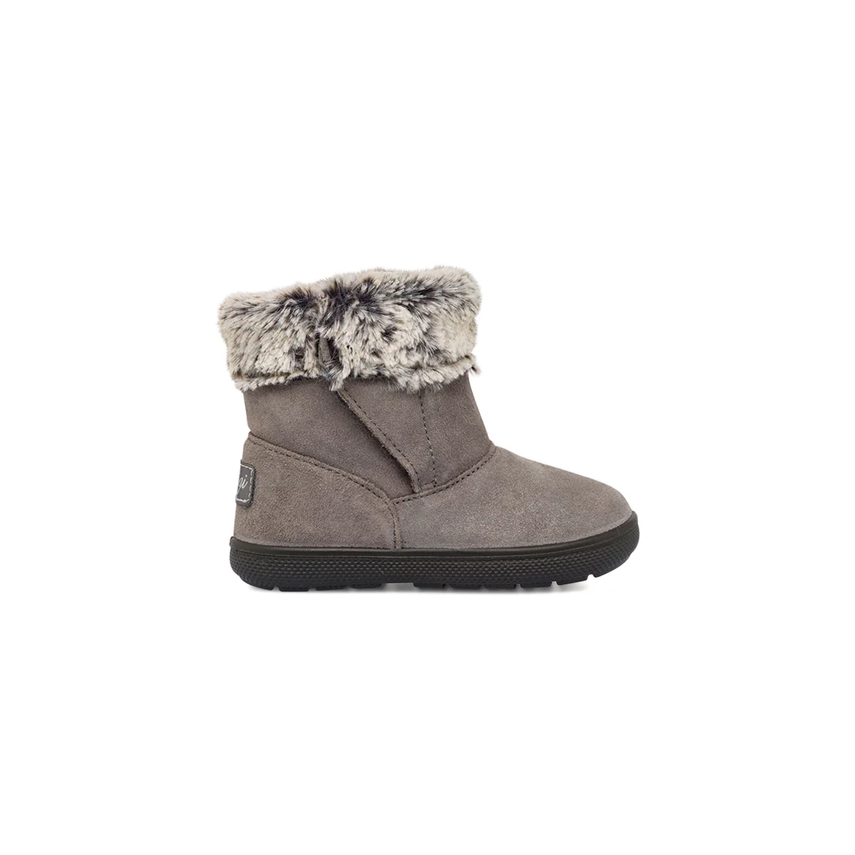 Scarponcini primi passi bambina in pelle grigi con glitter Primigi