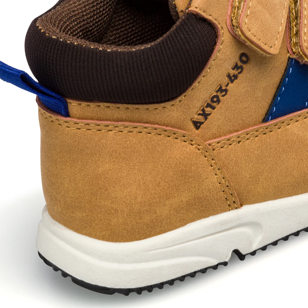 Scarponcini primi passi camel da bambino con chiusura in velcro Birilli&Monelli - Image 7