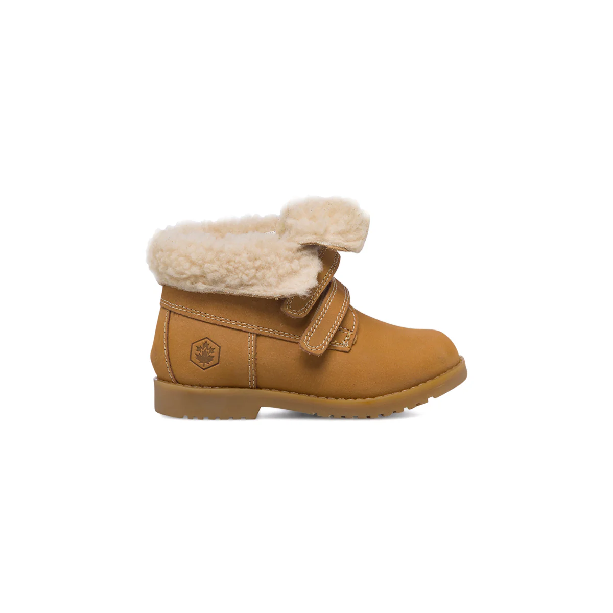 Scarponcini primi passi ocra in pelle Lumberjack Lood