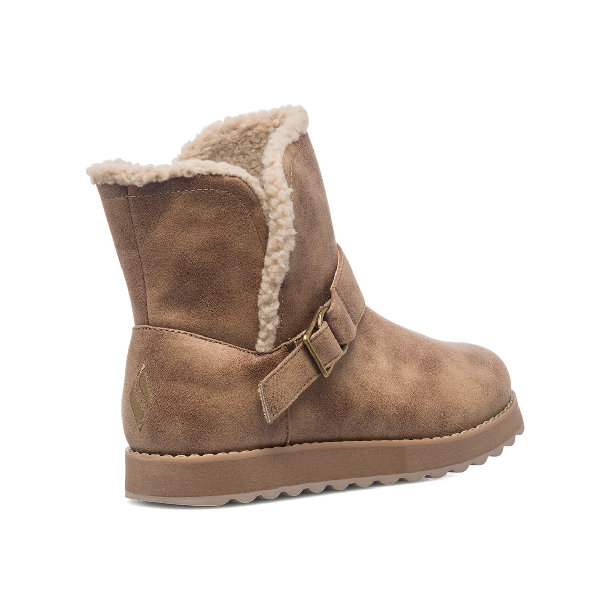 Scarponcini taupe in tessuto vegano Skechers Keepsakes 2.0 - Image 3