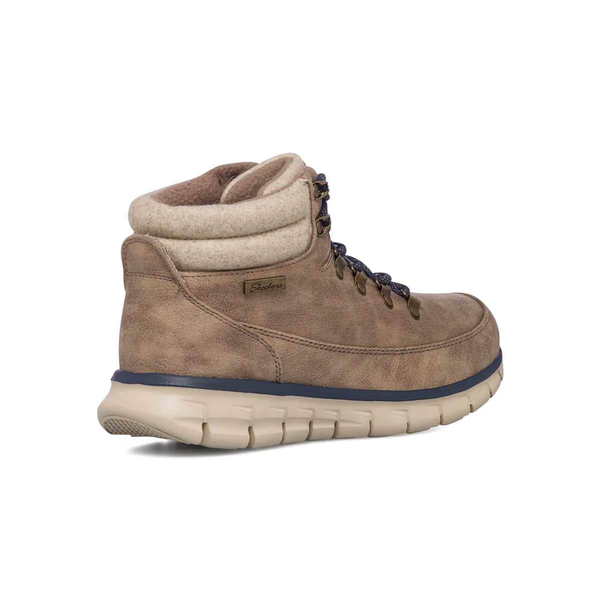 Scarponcini taupe waterproof con colletto imbottito Skechers Synergy - Cool Seeker - Image 3