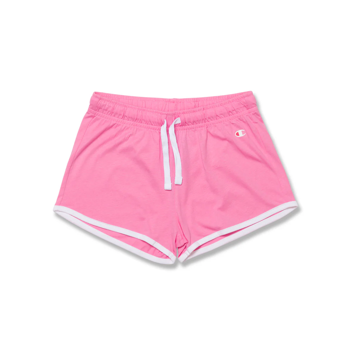 Set da bambina con t-shirt bianca e pantaloncini rosa Champion - Image 4