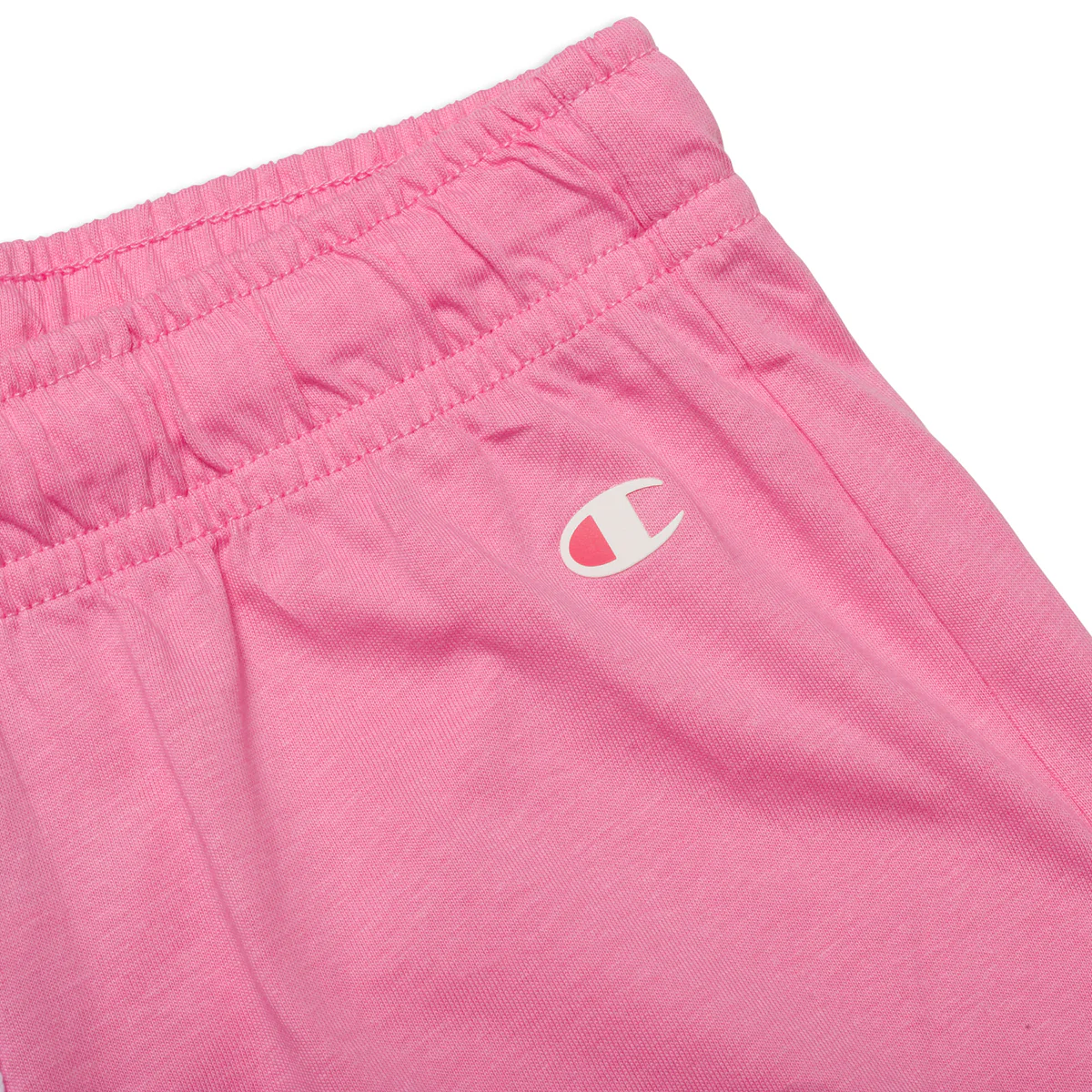 Set da bambina con t-shirt bianca e pantaloncini rosa Champion - Image 8