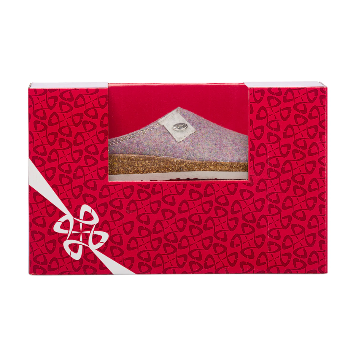 Set regalo con pantofole viola da donna Gextop - Image 2