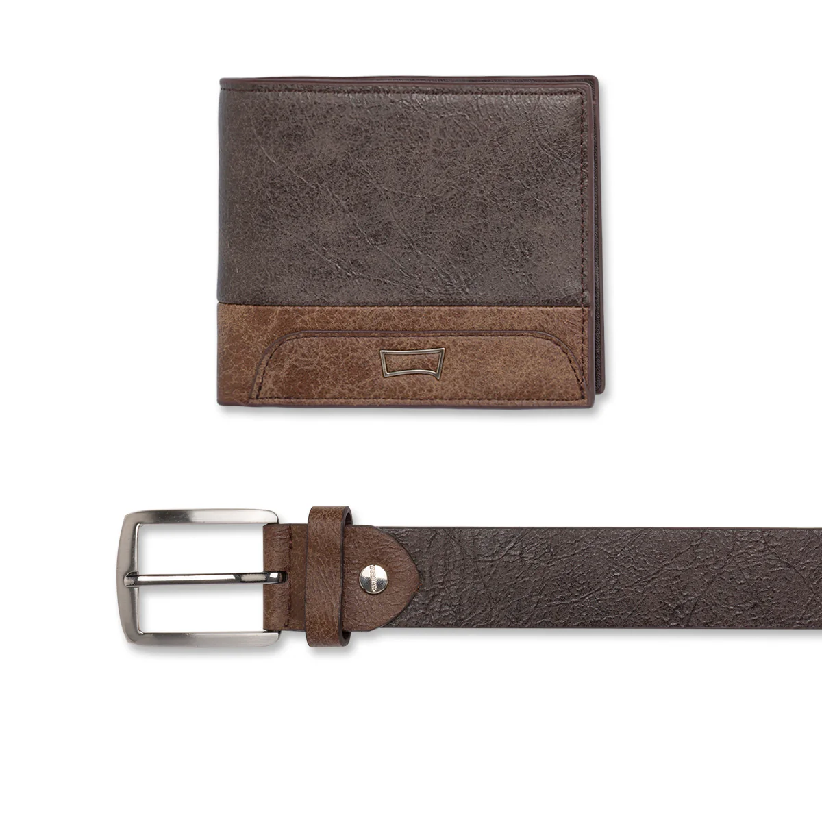 Set regalo uomo Carrera Jeans Portafoglio e cintura marroni con logo